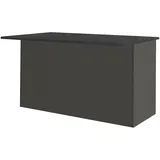 Dmora Unterschrank Kücheninsel 155 x 90 x 90 cm Anthrazit/Schiefer