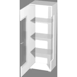 Höltkemeyer Vitrine »Happy« Standvitrine, Höhe 146 cm weiß