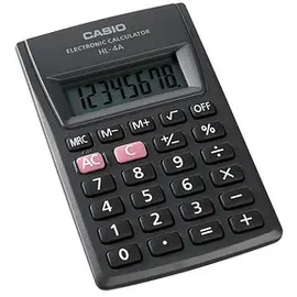 Casio HL-4A Taschenrechner schwarz