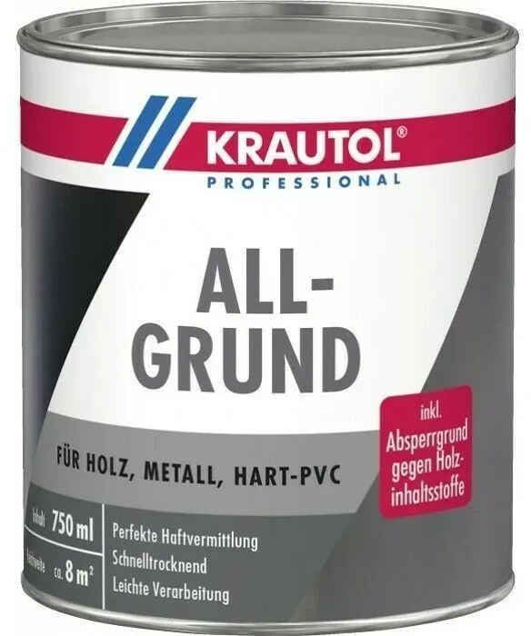 KRAUTOL ALLGRUND | Acrylgrundierung - 750ml - weiss