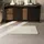 Tectake Kurzflorteppich Soft Zone - 60 x 110 cm beige