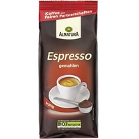 Alnatura Kaffee Espresso BIO, gemahlener Kaffee, 250g