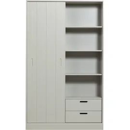Woood Mila 120 x 42 x 200 cm Grau