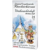 Knox Knox, Duftkerzen, Räucherkerzen - Erzgebirgischer Weihnachtsduft, 24 Stk.