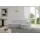 altdecor Eckcouch Samt mit Schlaffunktion 2-Sitzer Grau