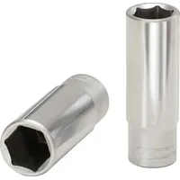 KS Tools 3/8" CLASSIC Sechskant-Stecknuss, lang, 17mm