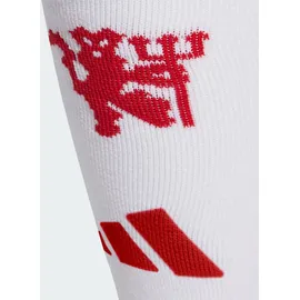 adidas Manchester United 24/25 Heimsocken 1 Paar Weiß 43-45