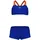 Arena Bikinihose G BIKINI SOLID L Neon Blue-Orange 128
