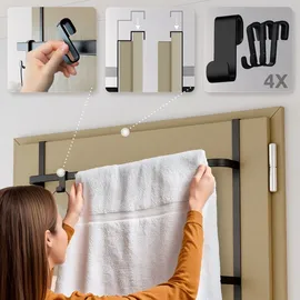 CLP Handtuchhalter Lenexa schwarz