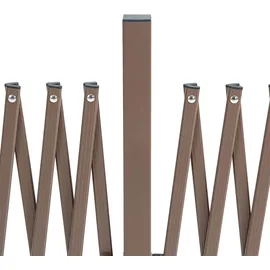 Outsunny Scherengitter Scherensperre Türgitter Absperrzaun