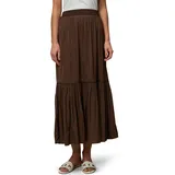 Zero Satinrock mit Volants in chicory coffee), | Gr.: 40
