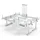 Streacom BC1 V2 Benchtable Gehäuse Silber