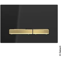 Geberit Sigma50 Betätigungsplatte messing/schwarz