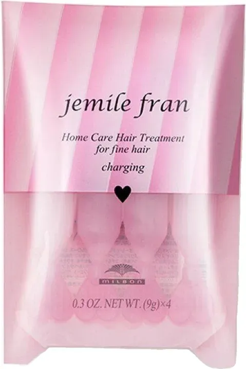 Milbon Jemile Fran Haarpflege-Heimbehandlung 4 × 9g