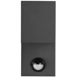 Trio Wandleuchte ROYA BH 7x15 cm grau Wandlampe - Schwarz