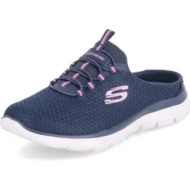 SKECHERS Damen, Pantolette Sabot 42 - blau, - 42