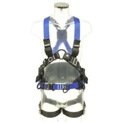 Auffanggurt MKA20 TriFit RST190 Profi, L/XL (Standardgröße) - schwarz/blau - L/XL (Standardgröße)