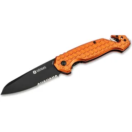 Dönges Rettungsmesser Basic, Rescue, Farbe Orange