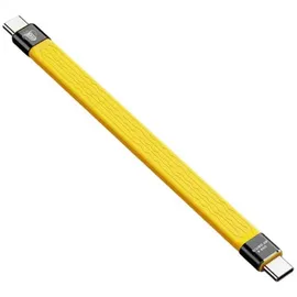 cobra tether USB-C auf USB-C 0,14 m Gelb