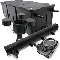 Wiltec Teichfilter Set mit Schwimmskimmer CSP-250