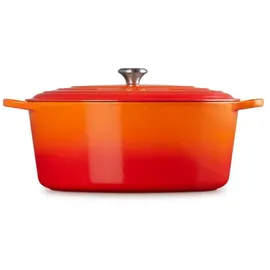 Le Creuset Signature Bräter 40 cm oval ofenrot