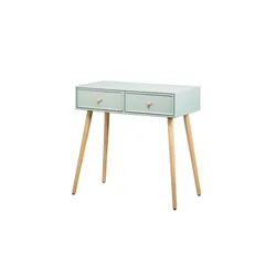 Konsolentisch   , grün , Maße (cm): B: 42 H: 79