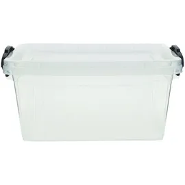 CENTI Warenhandels GmbH Aufbewahrungsbox 9,5 x 21,5 x 14,5 cm 1-tlg. Transparent