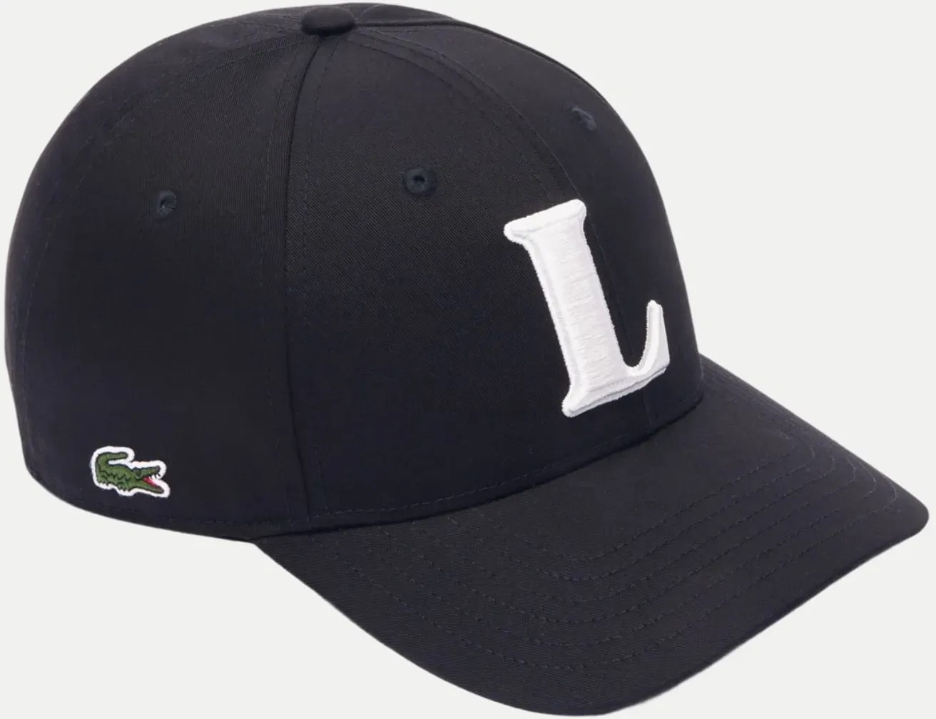Basecap mit 3D-Stickerei Schwarz