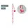 Brunnen Bleistift Fruity Love 1 St. Rosa/Rot