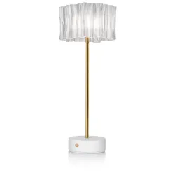 Slamp Accordéon Battery Akkuleuchte weiß