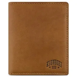 Klondike 1896 Rush Daniel Geldbörse RFID Leder 10 cm cognac