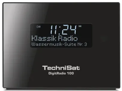 Technisat DigitRadio 100, Internetradio, Schwarz
