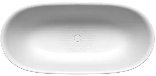 Kaldewei MEISTERSTÜCK OYO DUO 1051-4033 Badewanne 205143511001 173x82cm, Schallschutz, Ablauf, Invisible Grip, glänzend, alpinweiß