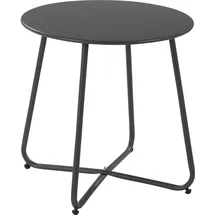 Outdoor Edge Gartentisch Ø 45 cm - Anthrazit - Stahl