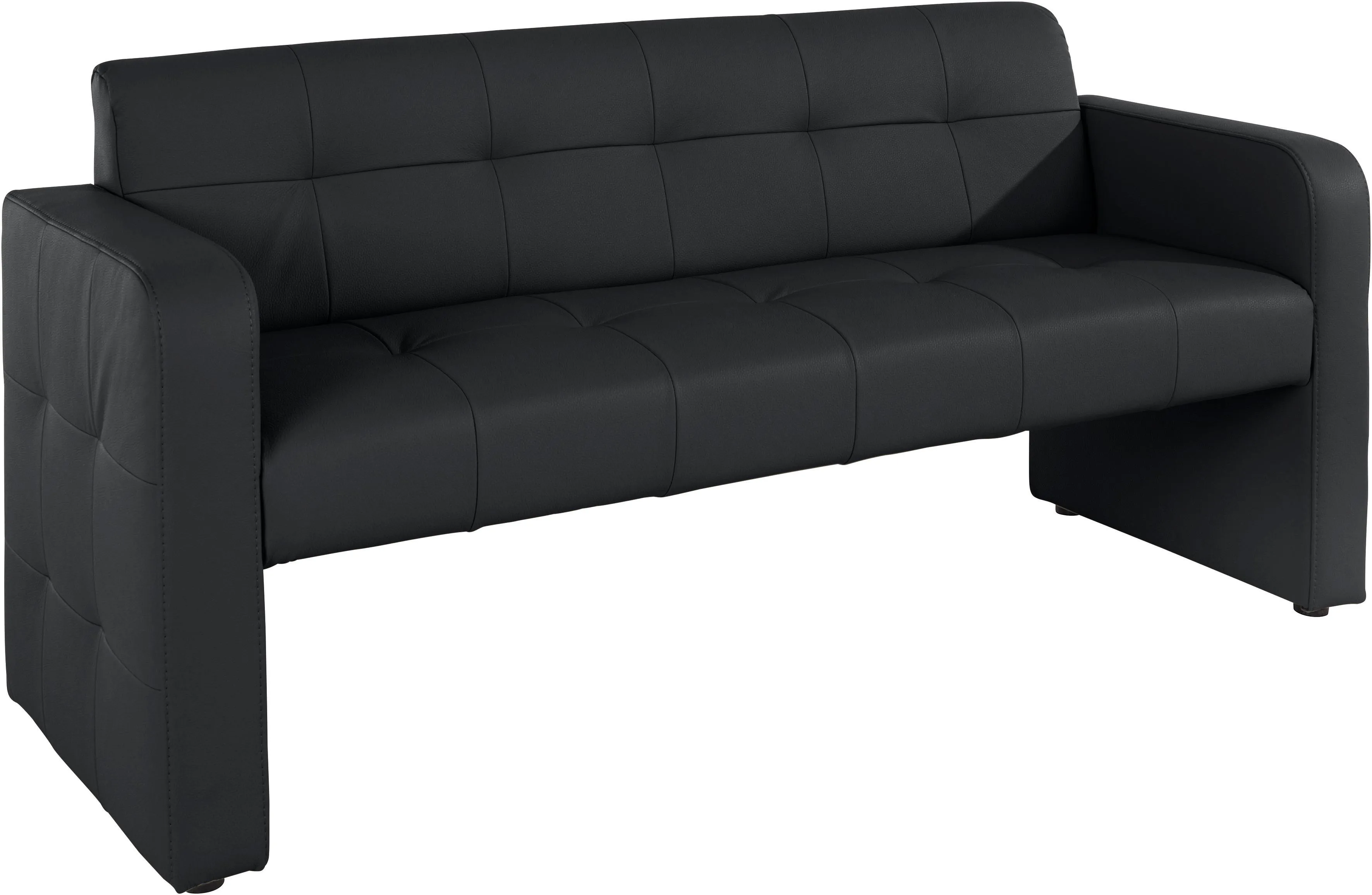 exxpo - sofa fashion Polsterbank »Barista Küchensofa mit Komfortsitzhöhe 49cm«, tolle Detailverarbeitung, frei im Raum stellbar exxpo - sofa fashion black