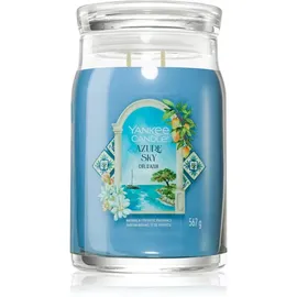 Yankee Candle Azure Sky große Duftkerze 567 g blau