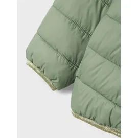 NAME IT Mädchen Nmfmonay Jacket Pb Steppjacke, Grün, 92 - 92