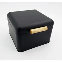 ADOB Brotkasten mattschwarz, Metall