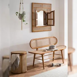 SIT Möbel RATTAN Spiegel Rattan/Teak natur
