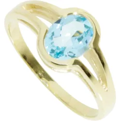 Fingerring OSTSEE-SCHMUCK "Ostsee-Schmuck Ring Kristen Ring Kristen" Gr. 60, gold (goldfarben), Fingerringe, Damen, Gr. 60 (19,1), Gelbgold 333