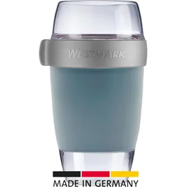 Westmark Speisebehälter rund pastellblau 11,5 x 21 x 12,5 cm 1,15 l
