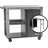 BBQ-Toro Grilltisch 95 x 50 x 80 cm Aluminium Silber