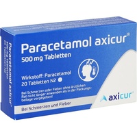 Axicorp Pharma GmbH Paracetamol axicur 500 mg Tabletten