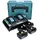 Makita Power Source Kit 18 V mit 4x BL 1840 B Akku 4,0 Ah + DC 18 RD Doppelladegerät ( 197503-4 ) + Makpac