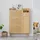 stilvora Schuhschrank 90x17x125 cm Natur
