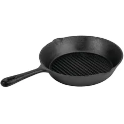 Vogue runde Skillet Grillpfanne aus Gusseisen 26,7cm