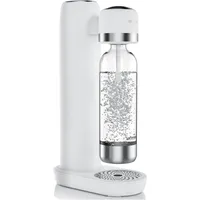 Arendo Wassersprudler mit 1L PET-Flasche weiß