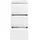 Held Waschbeckenunterschrank Cardiff 40 x 79 x 35 cm Weiß