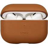 Uniq Airpods Pro 2 Hülle Uniq Echtleder Braun