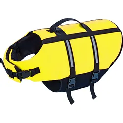 NOBBY Hunde Schwimmhilfe Classic Hunde Schwimmhilfe neon gelb; L; 40 cm
